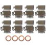 ACDelco Gold Remanufactured Disc Brake Calipers for 2013-2016 F-250 SUPER DUTY, F-350 SUPER DUTY, F-450 SUPER DUTY - 19390133