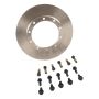 ACDelco Silver Coated Disc Brake Rotors for 2019-2025 SILVERADO 4500 HD, SILVERADO 5500 HD, SILVERADO 6500 HD - 19409150