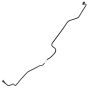 ACDelco GM Genuine Parts Fuel Feed Lines for 2004-2005 AZTEK, 2004-2007 RENDEZVOUS - 19416746