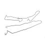 ACDelco - Brake Lines, Direct Fit for 1999-2002 SIERRA 1500, SILVERADO 1500 - 19419052