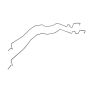 ACDelco Brake Lines, Direct Fit 19419061