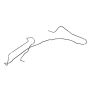ACDelco Brake Lines, Direct Fit 19419061