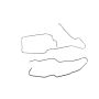 ACDelco Brake Lines, Direct Fit 19419065