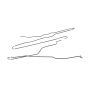 ACDelco Brake Lines, Direct Fit 19419074
