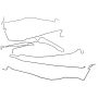 ACDelco GM Genuine Parts Brake Hydraulic Lines for 1999-2002 SIERRA 1500, SILVERADO 1500 - 19419085