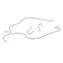 ACDelco - Brake Lines, Direct Fit for 2003-2004 SIERRA 1500, SILVERADO 1500 - 19419102