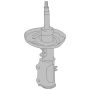 ACDelco GM Genuine Parts Shocks and Struts for 2019-2024 XT4 - 42795012