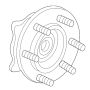 ACDelco GM Genuine Parts Wheel Bearing and Hub Assemblies 85137056