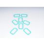 ACDelco GM Genuine Parts Intake Manifold Gaskets for 2014-2015 CAMARO, 2006-2013 CORVETTE - 89017852