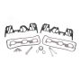ACDelco GM Genuine Parts Intake Manifold Gaskets 19353830