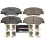 PowerStop Z26-2185 PowerStop - Z26 Performance Carbon-Fiber Ceramic Brake Pads with Hardware Kit