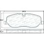 Stoptech 308.10980 Street Brake Pads