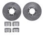 Dynamic Friction 7502-20002 Rotor Kit