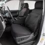 Covercraft SS3492PCCH 19-24 Chevrolet Silverado Polycotton Front Row Seat Covers - Charcoal