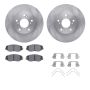 Dynamic Friction 6512-59298 Rotor Kit