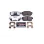 PowerStop Z26-1008 PowerStop - Z26 Performance Carbon-Fiber Ceramic Brake Pads with Hardware Kit