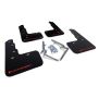 Rally Armor MF47-UR-BLK/RD Black Mud Flap/Red Logo