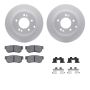 Dynamic Friction 4512-03123 Rotor Kit