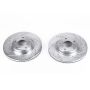 PowerStop JBR1105XPR PowerStop Evolution Performance Drilled, Slotted & Plated Brake Rotor Pair