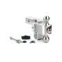 Weigh Safe LTB4-2.5-KA 180 Hitch 4in Drop Hitch & 2.5in Shank (10K/18.5K GTWR) w/WS05 - Aluminum
