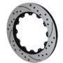 Wilwood 160-12889-BK Rotor-SRP36 Iron-LH-BLK-Drill 14.00 x .760 - 12 on 8.75in