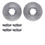 Dynamic Friction 7202-44002 Rotor Kit