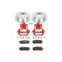 PowerStop KC5875-36 Z36 Truck and SUV Ceramic Brake Pad, Drilled & Slotted Rotor, and Caliper Kit