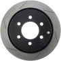 Stoptech 126.65135SR 12-19 Ford F-150 (w/Manual Parking Brake) Slotted Sport Brake Rotor