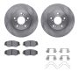Dynamic Friction 6512-59297 Rotor Kit