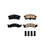 PowerStop 17-623 PowerStop - Z17 Low-Dust Ceramic Brake Pads with Hardware