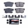 PowerStop Z23-536 PowerStop - Z23 Daily Driver Carbon-Fiber Ceramic Brake Pads with Hardware Kit