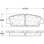 Stoptech 308.04880 Street Brake Pads