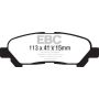 EBC Brakes DP61838 6000 Series Greenstuff Truck/SUV Brakes Disc Pads