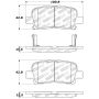 Stoptech 309.08650 Performance Brake Pads