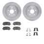 Dynamic Friction 6512-58154 Rotor Kit