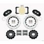 Wilwood 140-13648-D Narrow Superlite 4R Rear Kit 14.00in Drilled Morrison Multilink IRS (2010-15 Camaro Based)