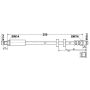 ATE 331300 ATE Original Rear Brake Hydraulic Hose for Audi 331300
