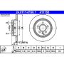 ATE 411158 ATE Original Rear Disc Brake Rotor 411158 for Volvo