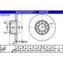 ATE 413137 ATE Original Front  Disc Brake Rotor 413137 for Mercedes Benz