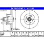 ATE 413142 ATE Original Front  Disc Brake Rotor 413142 for Volkswagen