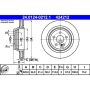 ATE 424212 ATE Original Rear Disc Brake Rotor 424212 for Mercedes Benz
