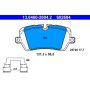 ATE 602604 ATE Original Semi-Metallic Rear Disc Brake Pad Set 602604 for Land Rover
