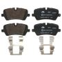 ATE 602604 ATE Original Semi-Metallic Rear Disc Brake Pad Set 602604 for Land Rover