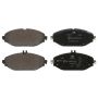ATE 602610 ATE Original Semi-Metallic Front Disc Brake Pad Set 602610 for Mercedes-Benz