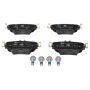 ATE 602616 ATE Original Semi-Metallic Rear Disc Brake Pad Set 602616 for Mercedes-Benz