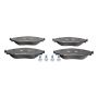 ATE 602633 ATE Original Semi-Metallic Front Disc Brake Pad Set 602633 for Audi, Volkswagen