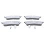 ATE 602636 ATE Semi-Metallic Front Disc Brake Pad Set 602636 for Jaguar, Land Rover