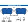ATE 602650 ATE Original Semi-Metallic Front Disc Brake Pad Set 609031 for BMW