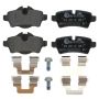 ATE 602714 ATE Original Semi-Metallic Rear Disc Brake Pad Set 602714 for Mini