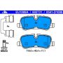 ATE 602731 ATE Original Semi-Metallic Rear Disc Brake Pad Set 602731 for Land Rover